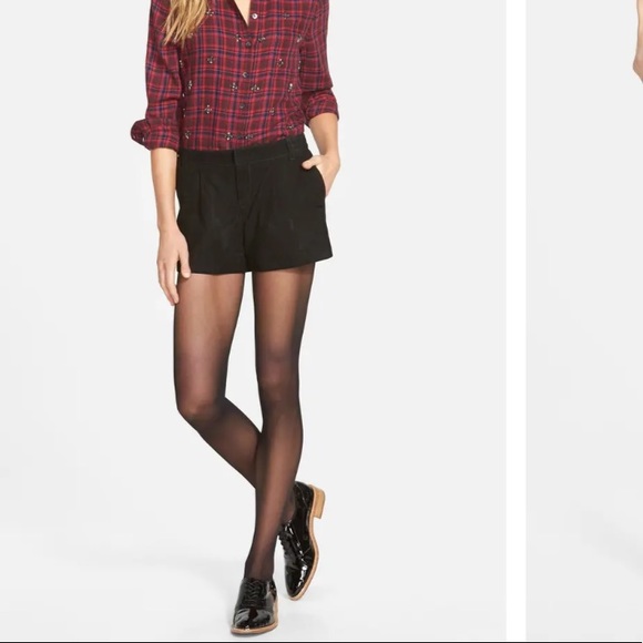 🏴 Halogen genuine suede leather shorts - Picture 3 of 12